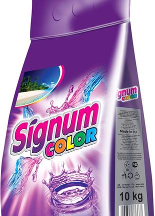 Порошок для стирки Signum Color 10 кг (5900308776667)