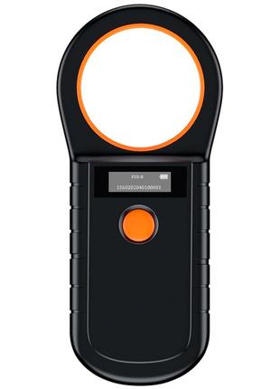 Сканер RFID-чипов ветеринарный 134.2 кГц Черный