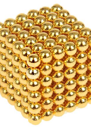 Неокуб Neocube 216 шариков 5мм в боксе Gold (3224)