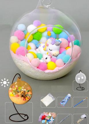 Чудо-набор с шаром для детского творчества Единорог Набор для ...