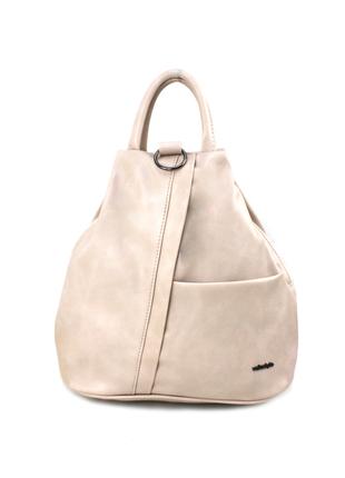 Женская сумка-рюкзак Voila 0-19823 бежевая