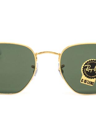 Очки Солнцезащитные Рей Бен Ray Ban Hexagonal RB3548 Стекло