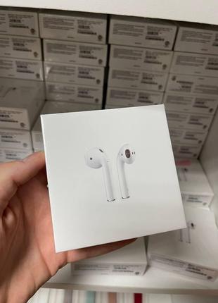 Беспроводные блютуз наушники AirPods 2