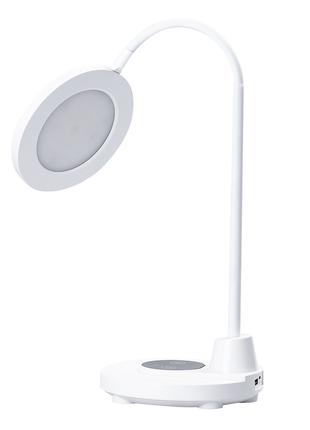 Лампа настольная с USB гибкая сенсорная настольный светильник
