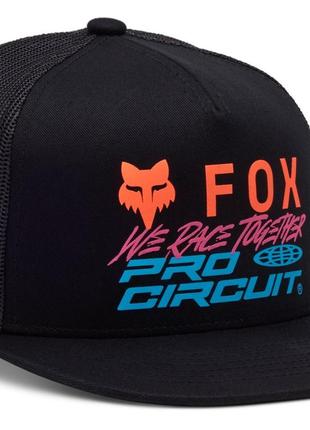 Кепка FOX X PRO CIRCUIT SNAPBACK HAT (Black), One Size, One Size