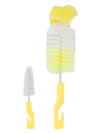 Набор ершиков для мытья бутылочек MGZ-0211(Yellow) 2 шт