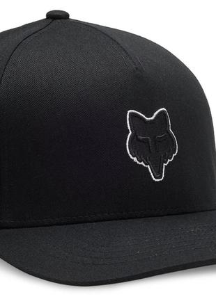 Кепка FOX HEAD FLEXFIT HAT (Black), L/XL, L/XL