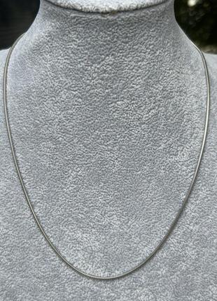 Цепочка серебряная Снейк Л0510, 50 размер