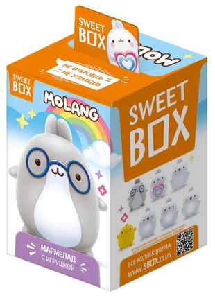 Molang Моланг Sweet Box Свитбокс мармелад с игрушкой в коробочке