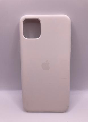 Чохол IPhone 11 Pro Max silicon case orig ivory white