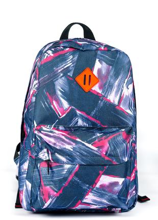 Средний яркий рюкзак с абстрактным рисунком водонепроницаемый ...
