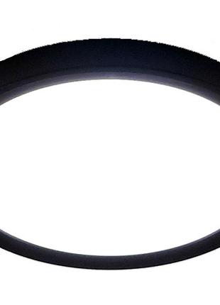 Потолочный светодиодный светильник круглый черный 24w 5000K 19...