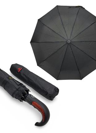 Зонт мужской Bellissimo #0467 полуавтомат 10 спиц черный
