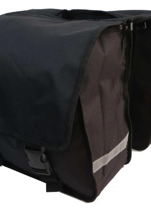 Велосипедная сумка на багажник Сrivit черная