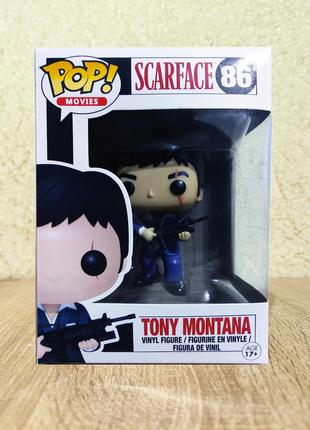 Фигурка Funko Pop Лицо со шрамом Тони Монтана Tony Mantana №86