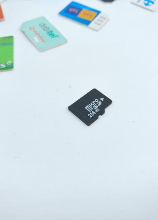 Флешка / Карта памяти microSD 256mb 256мб