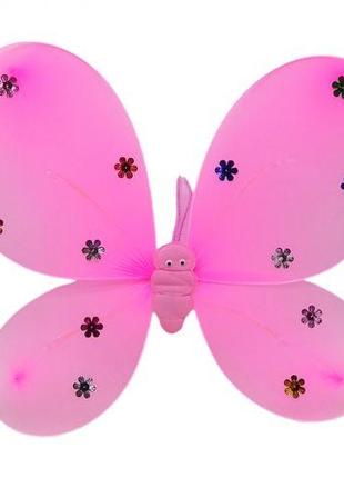 Крила метелика рожеві зі світлом [tsi236093-ТSІ]
