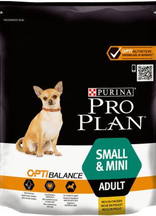 Сухой корм для собак Purina Pro Plan Dog Small&Mini; Adult с к...