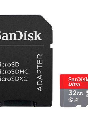 Карта памяти SanDisk 32GB microSDHC class 10 UHS-I A1 (SDSQUA4...