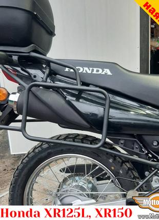 Honda XR150L / XR125 цільнозварена багажна система для текстил...