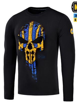 M-Tac футболка Месник длинный рукав Black/Yellow/Blue 3XL