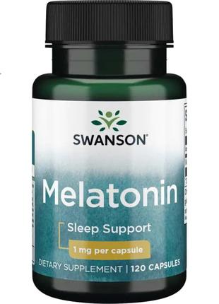 Мелатонин Swanson Melatonin 3 mg 120 caps