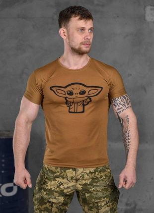 Футболка потоотводящая bayraktar yoda coyot L