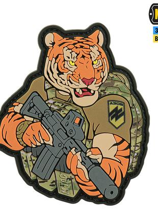 M-Tac нашивка Тигр Азов PVC