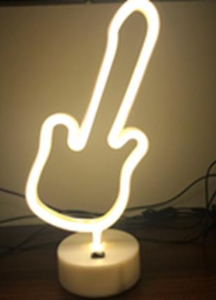 Ночной светильник Neon Sign Ночник Guitar