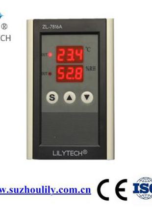 Цифровой контроллер температуры и влажности ZL-7816A
