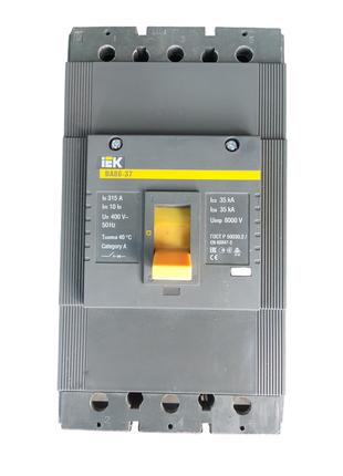 Автоматический выключатель ІЕК ВА88-37 3P на 315А 35кА IEK, SV...