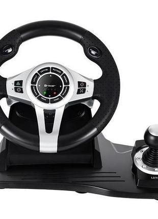 Рулевое колесо Tracer Roadster з педалями 4в1до PS4, PS3, Xbox...