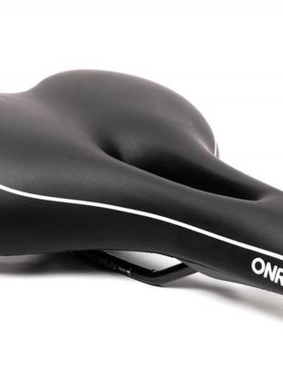 Сідло велосипеда ONRIDE Sofa Gel сталеві рамки чоловіче чорний...