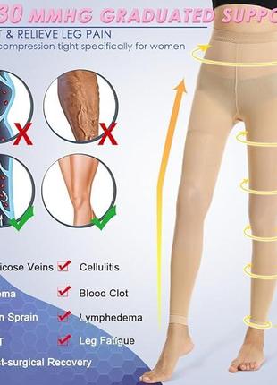 Медичні компресійні колготки Beister, 20-30mmHg розмір L