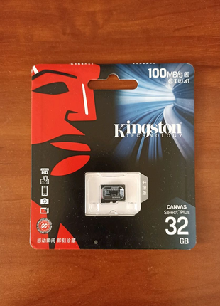 Карта памяти Kingston Micro SD 32 Gb