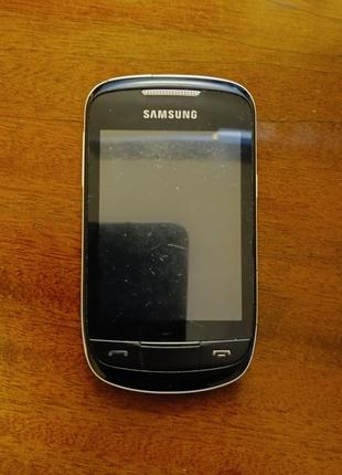 Телефон сенсорный Samsung GT-S3850 рабочий