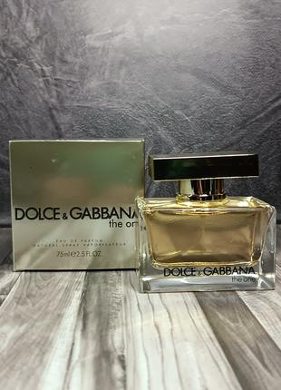 Женская парфюмированная вода Dolce&Gabbana; The One (Дольче Га...