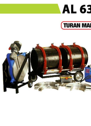 Апарат стикового зварювання ПЕтруб 315-630 мм,Turan Makina AL630