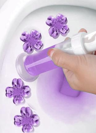Очищувач гель для унітазу дезінфекуючий Fresh’n’Clean Violet