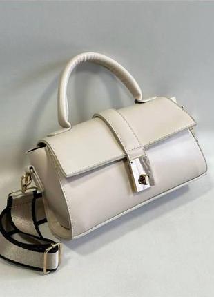 Женская сумка-клатч цвет беж 452957