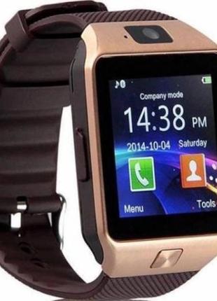 Смарт-годинник Smart Watch DZ09. Колір: золотий