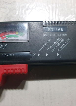 Тестер BT - 168 для проверки всех батареек