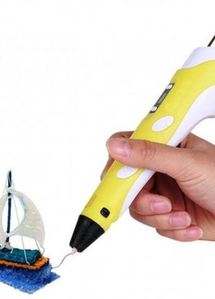 3D-ручка для малювання з екраном 3д Ручка Pen3 MyRiwell з LCD-...