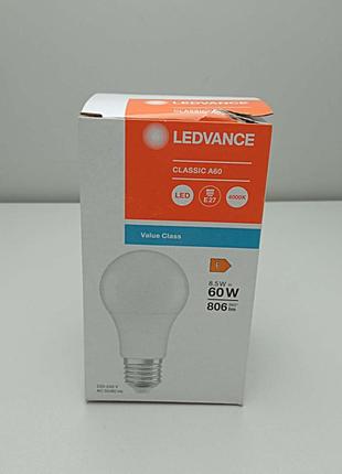 Лампочки Б/У Ledvance серії Value 8 Вт A60 матова E27 220 В 40...