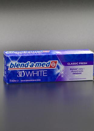 Зубная паста "blend-a-med" 3D White / Классическая свежесть / ...