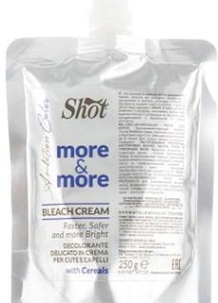 Обесцвечивающий крем - Shot Ambition Color Bleach Cream More&More