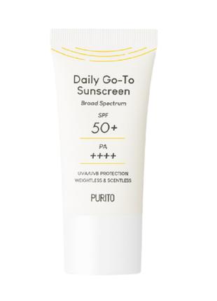 Солнцезащитный крем для лица Purito Daily Go-To Sunscreen трев...