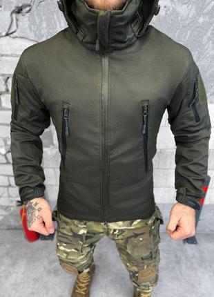 Тактическая куртка софтшел kord second generation oliva XL