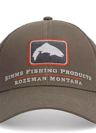 Кепка Simms Trout Icon Trucker Hickory