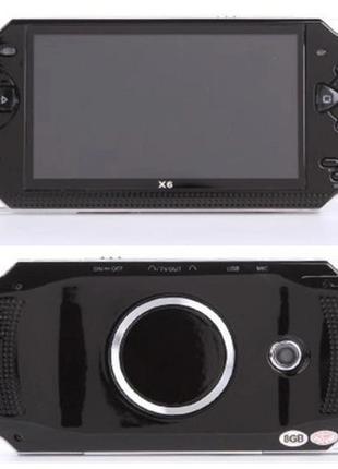 Игровая Приставка консоль PSP X6 4.3" MP5 8Gb
